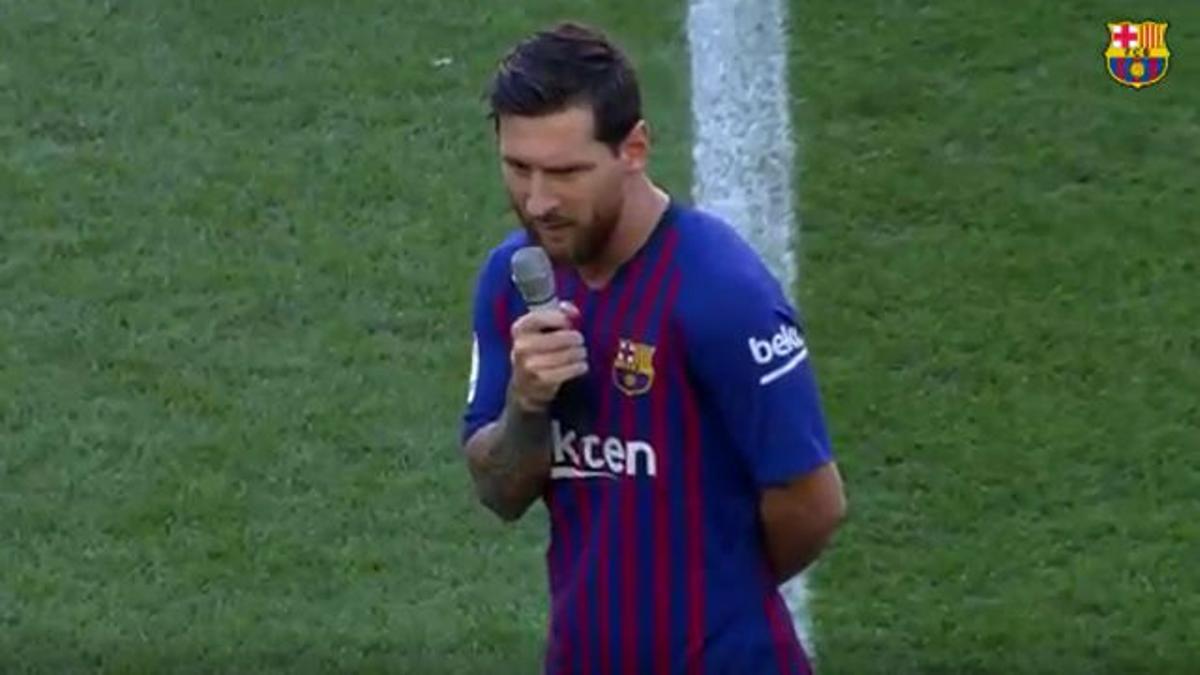 ¡CAPITÁN! El brutal discurso de Leo Messi sobre la próxima Champions League