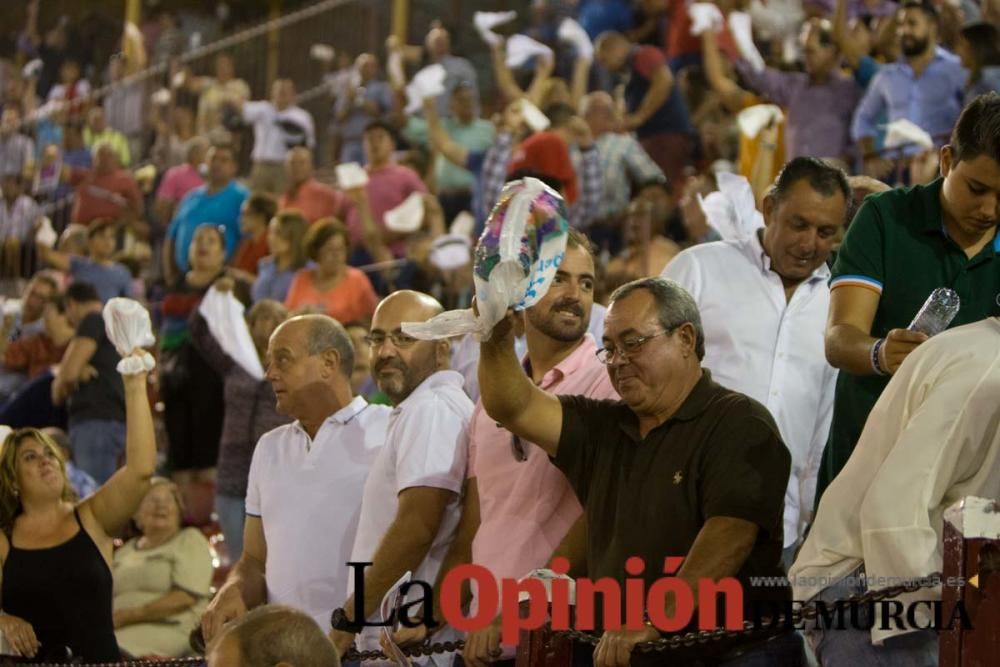 Ambiente en la corrida de rejones de la Feria de M