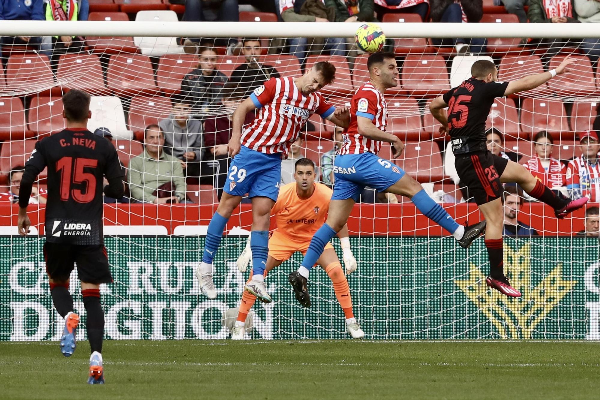 Así fue el encuentro entre el Sporting y el Granada