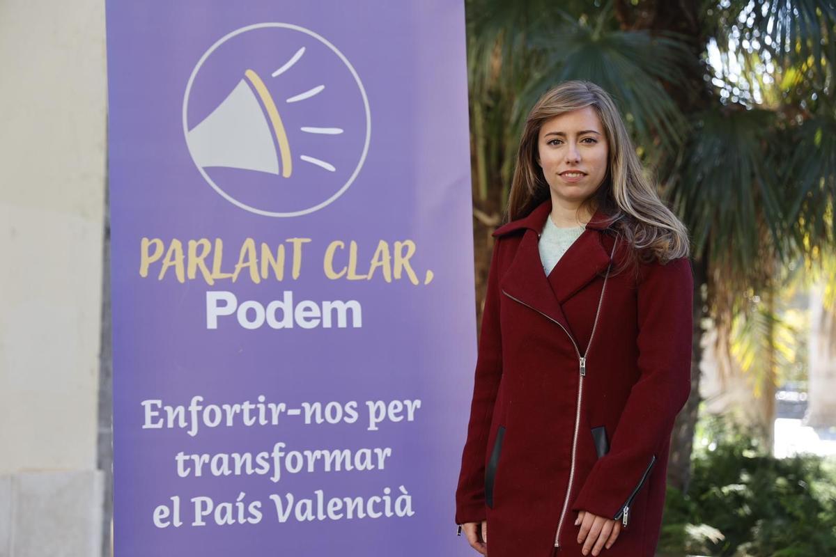 Así ha sido la presentación de la candidatura de Parlant Clar para la dirección autonómica de Podemos