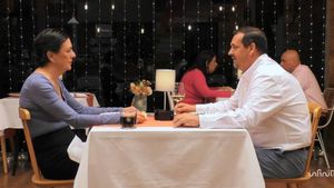 Josefina y Óscar en una cita en First Dates