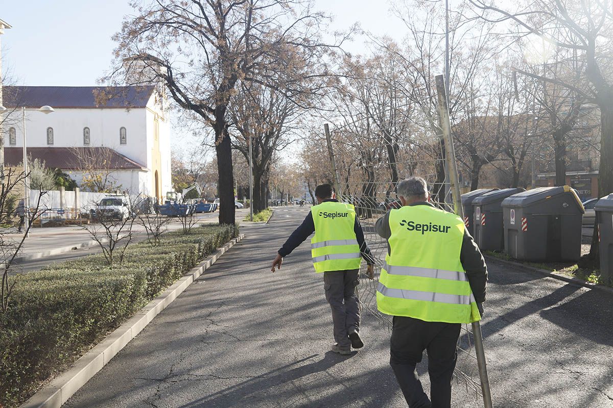 Comienzan las obras de la reforma de la avenida de Trassierra