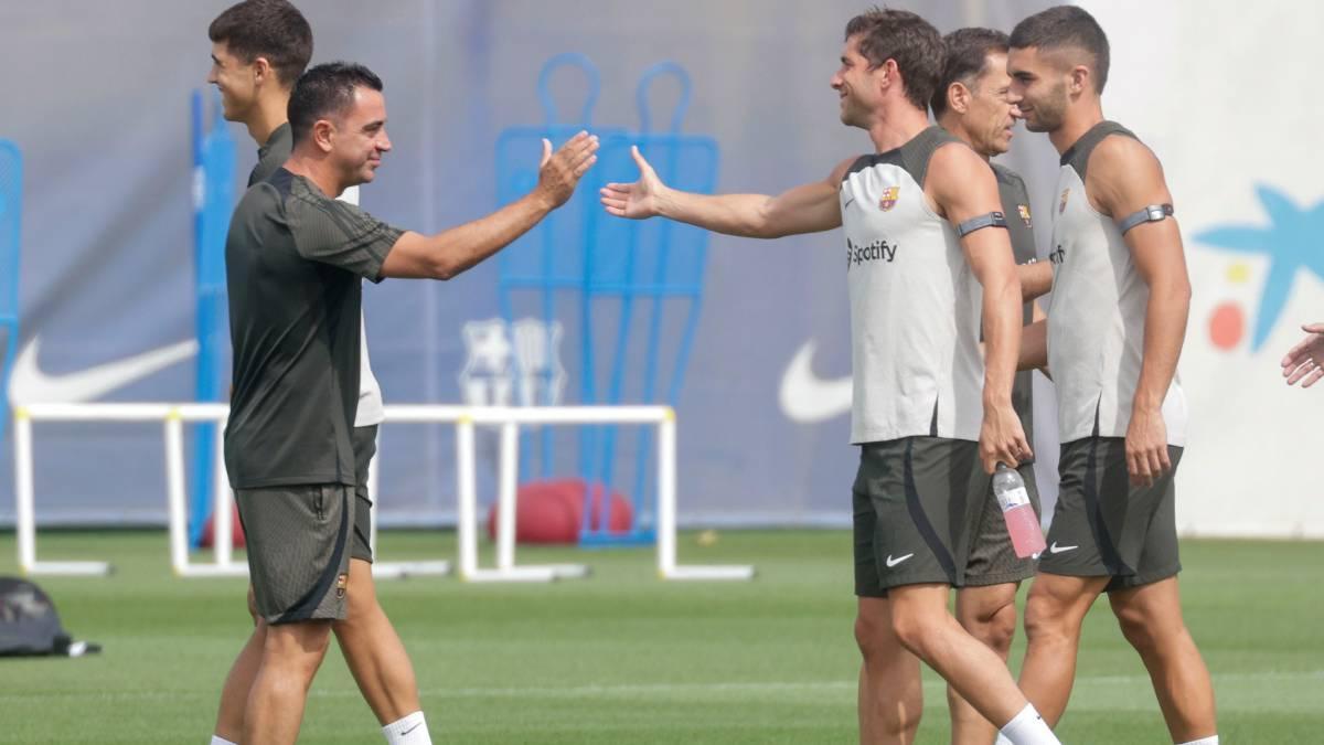 Xavi confía plenamente en Sergi Roberto