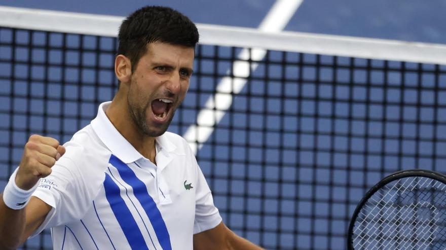 El tenista serbio Novak Djokovic.