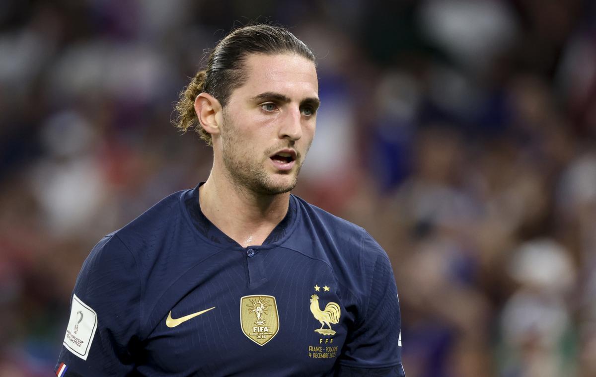 Rabiot, en octavos contra Polonia.