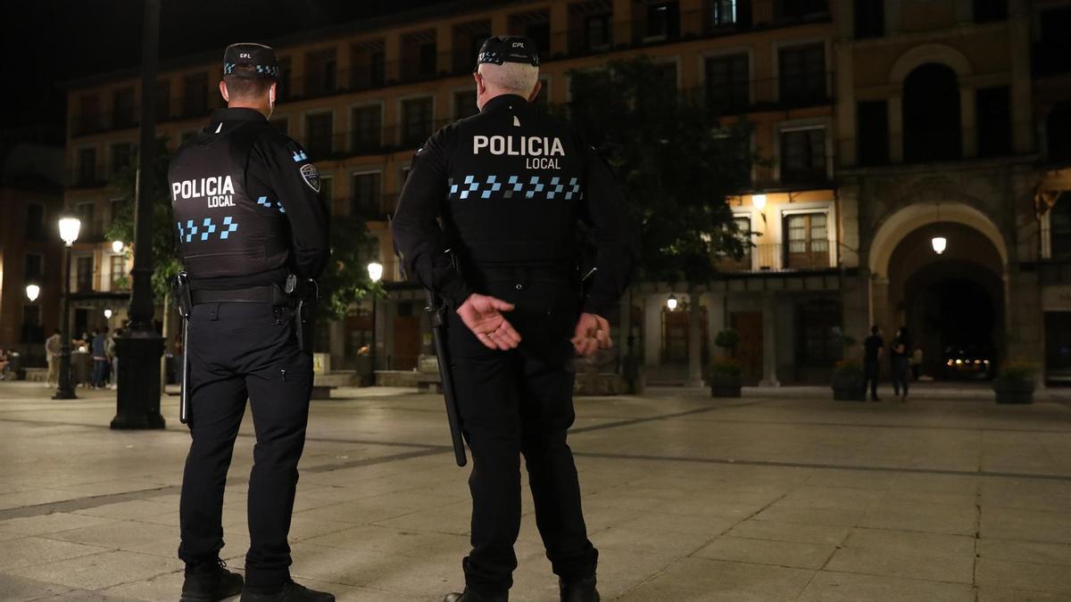 Agentes de la Policía Local de Málaga