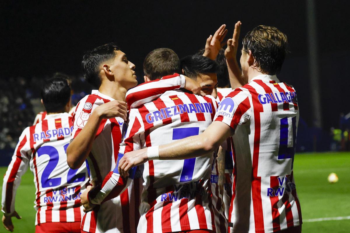 Copa del Rey: Atlético Baleares - Atlético de Madrid, en imágenes