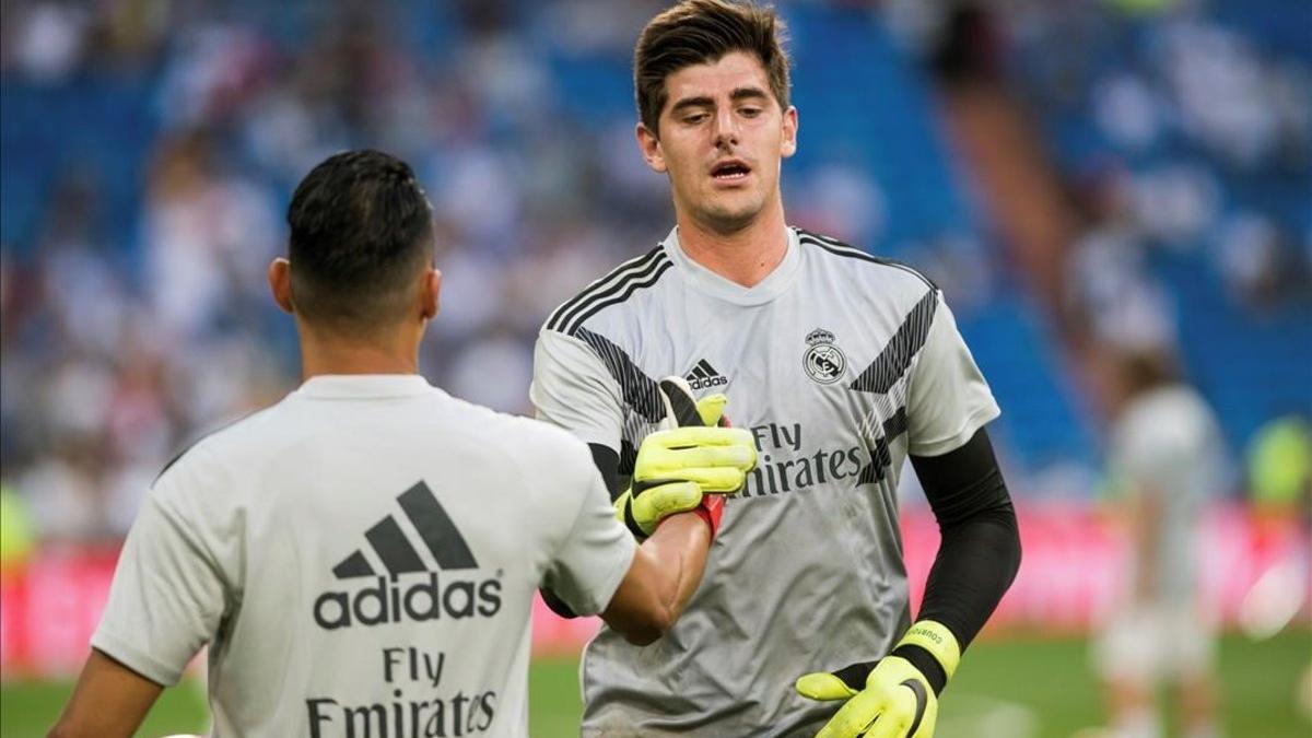 Thibaut Courtois vuelve a ser titular en la Champions