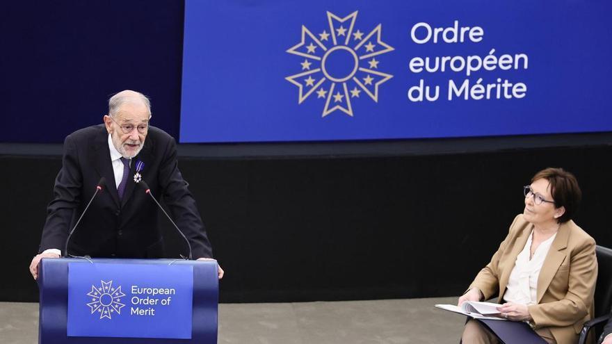 Solana ingresa en la Orden Europea al Mérito: "La UE tiene que recuperar su papel de artífice de la paz"