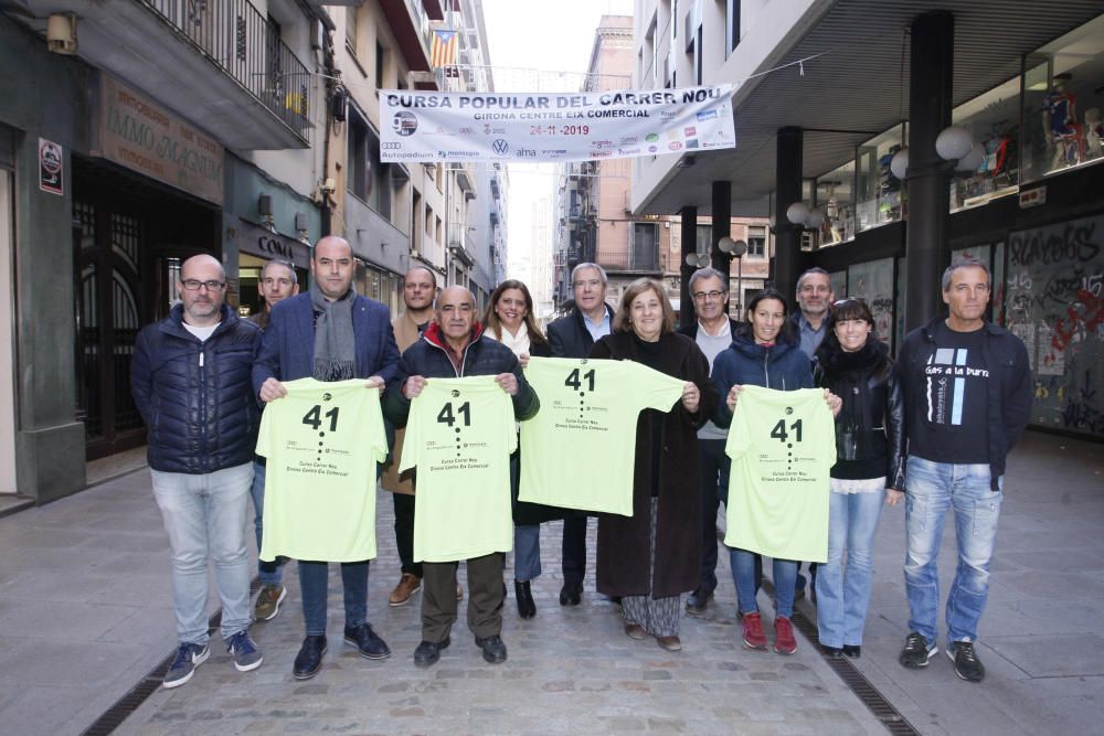 La Cursa del Carrer Nou escalfa motors: 2.500 atletes hi participaran aquest diumenge a Girona