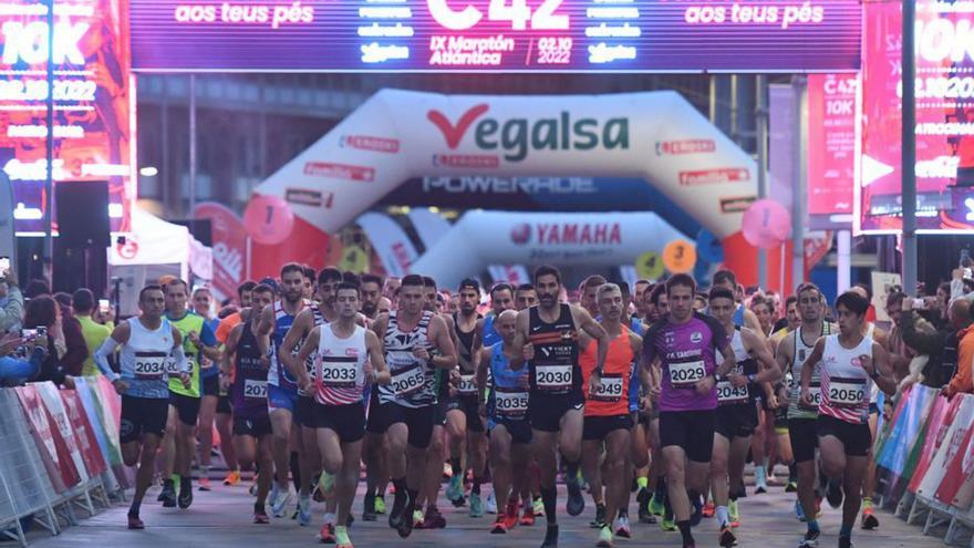 Salida de Coruña42 celebrada en octubre de 2022. | // CARLOS PARDELLAS