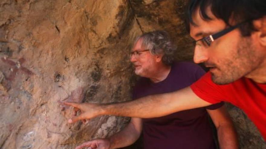 Elda invierte 44.000 euros en conservar sus pinturas rupestres