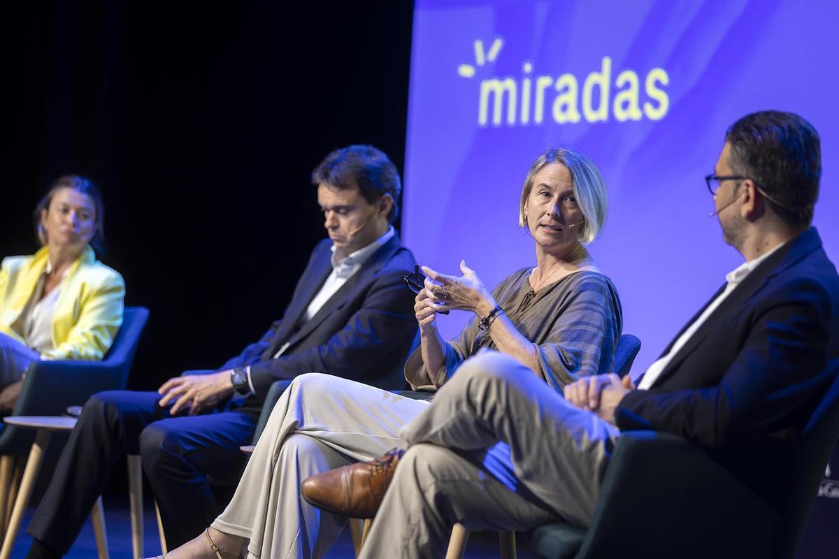 Los ponentes durante la edición Miradas 2025.
