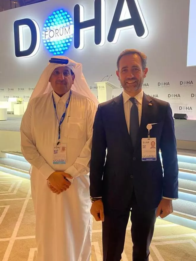Bauzá, expresidente de Baleares, un fan de las visitas a Qatar y todo oriente medio