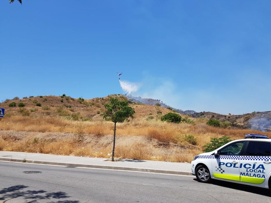 Declarado un incendio forestal en Monte Coronado