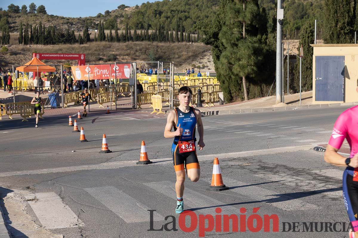 Campeonato Regional de Duatlón por relevos Súper Sprint en Calasparra (carrera a pie)