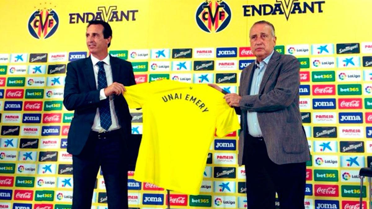 Unai Emery, nuevo entrenador del Villarreal