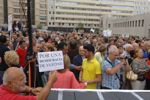 MANIFESTACION REFORMA ELECTORAL CANARIA