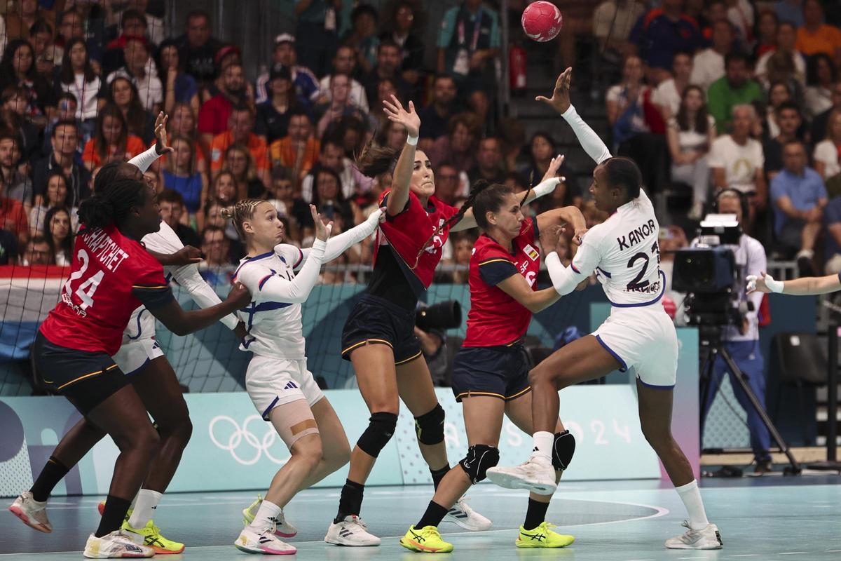 Balonmano en los Juegos Olímpicos: España - Francia, en imágenes. Balonmano en los Juegos Olímpicos: España - Francia, en imágenes.