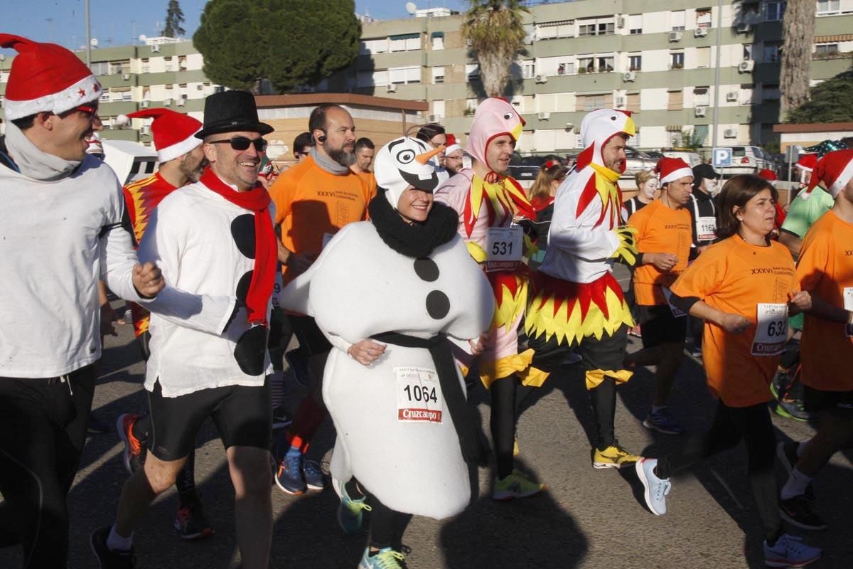 Ambiente extraordinario en la carrera de la San Silvestre cordobesa