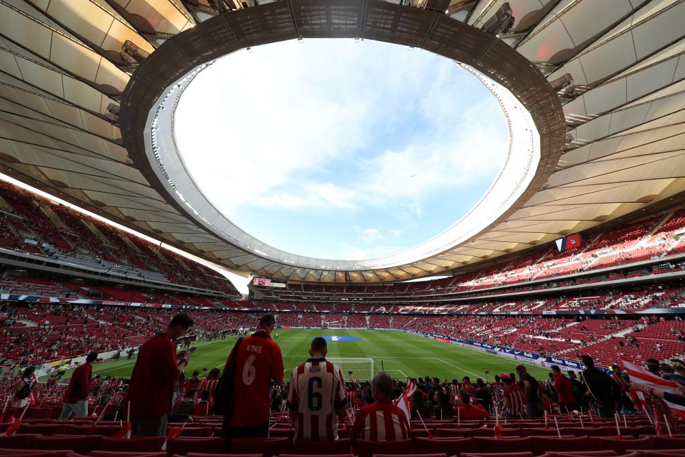 El Rey Felipe VI preside el estreno del Wanda Metropolitano