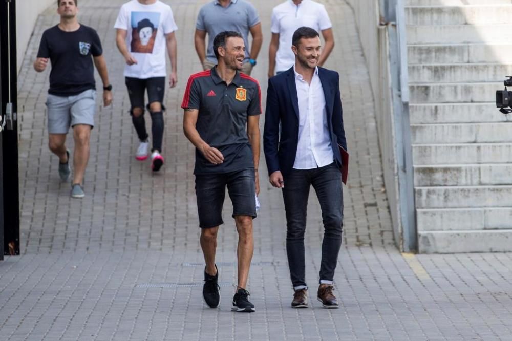 Así fue el paso de Luis Enrique por la Selección