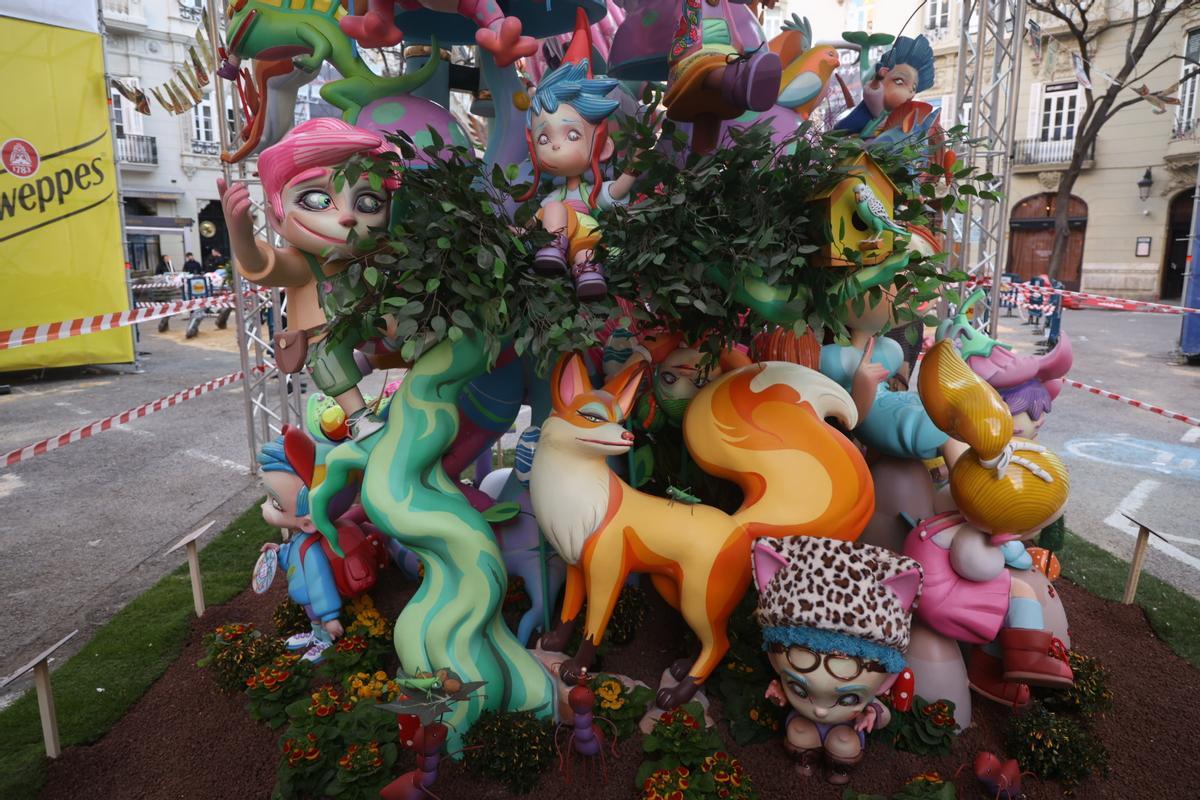 La falla infantil de Almirante Cadarso, de vuelta a Especial