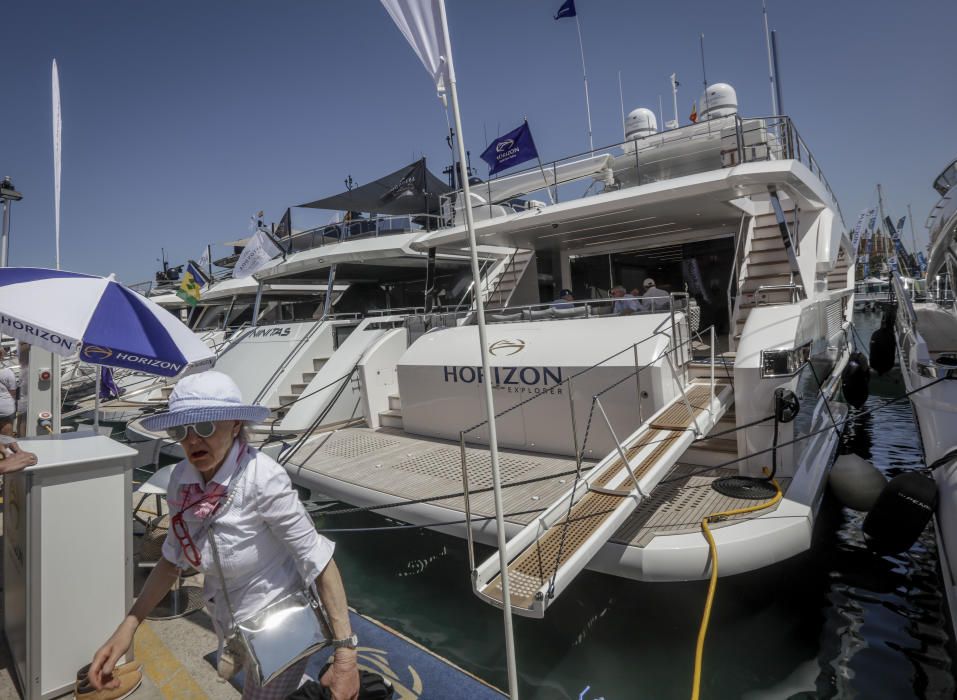 Rundgang auf der Boatshow in Palma 2018