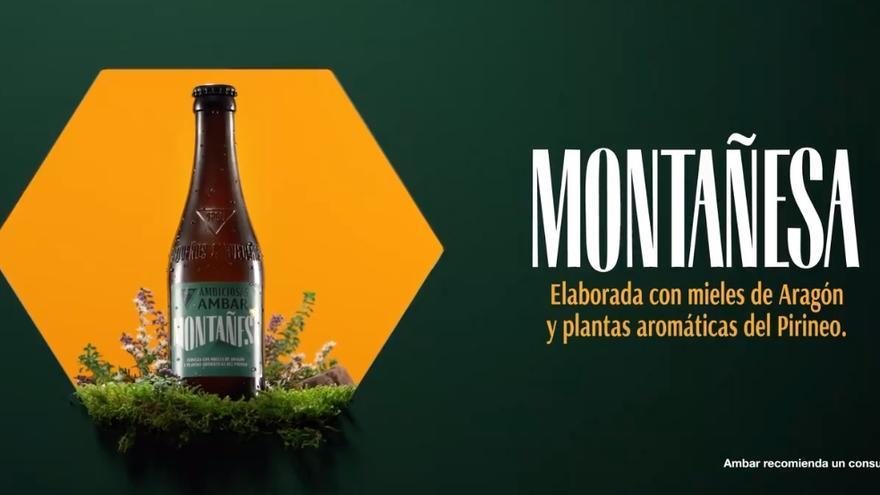 Ambar homenajea a la naturaleza y montañas de Aragón en su nueva cerveza