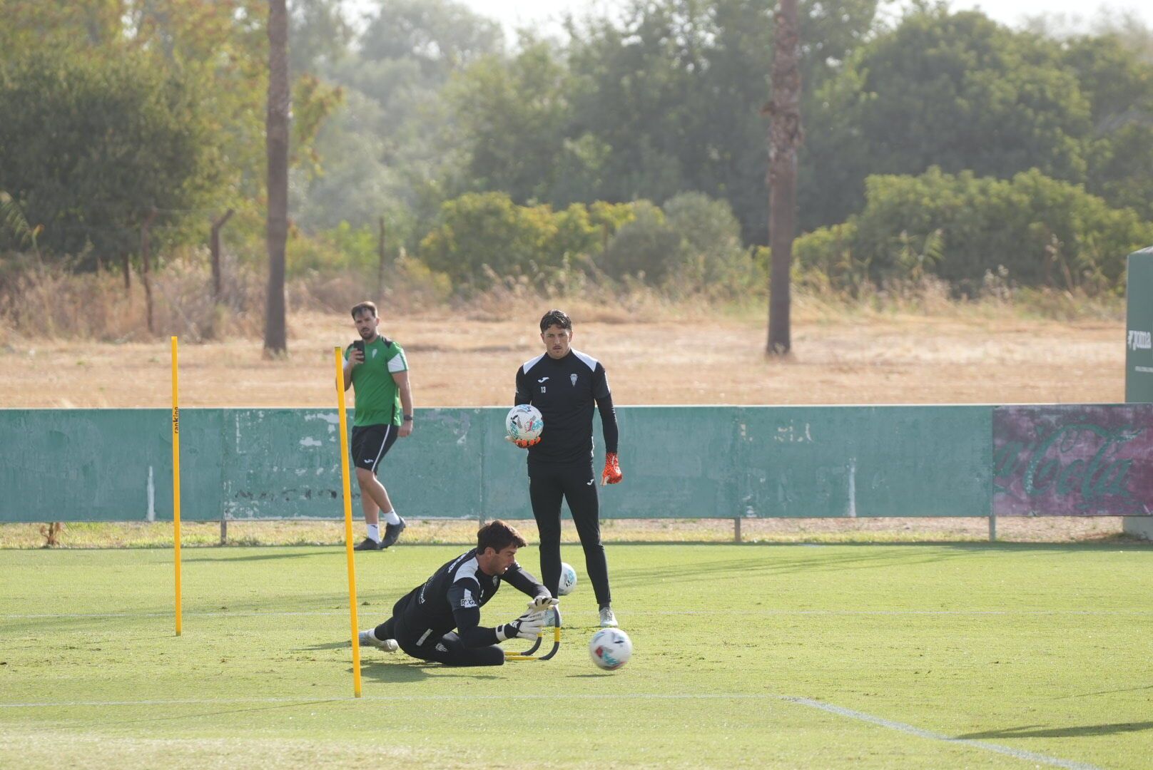El primer entrenamiento del Córdoba CF en su séptima semana de Liga, en imágenes 