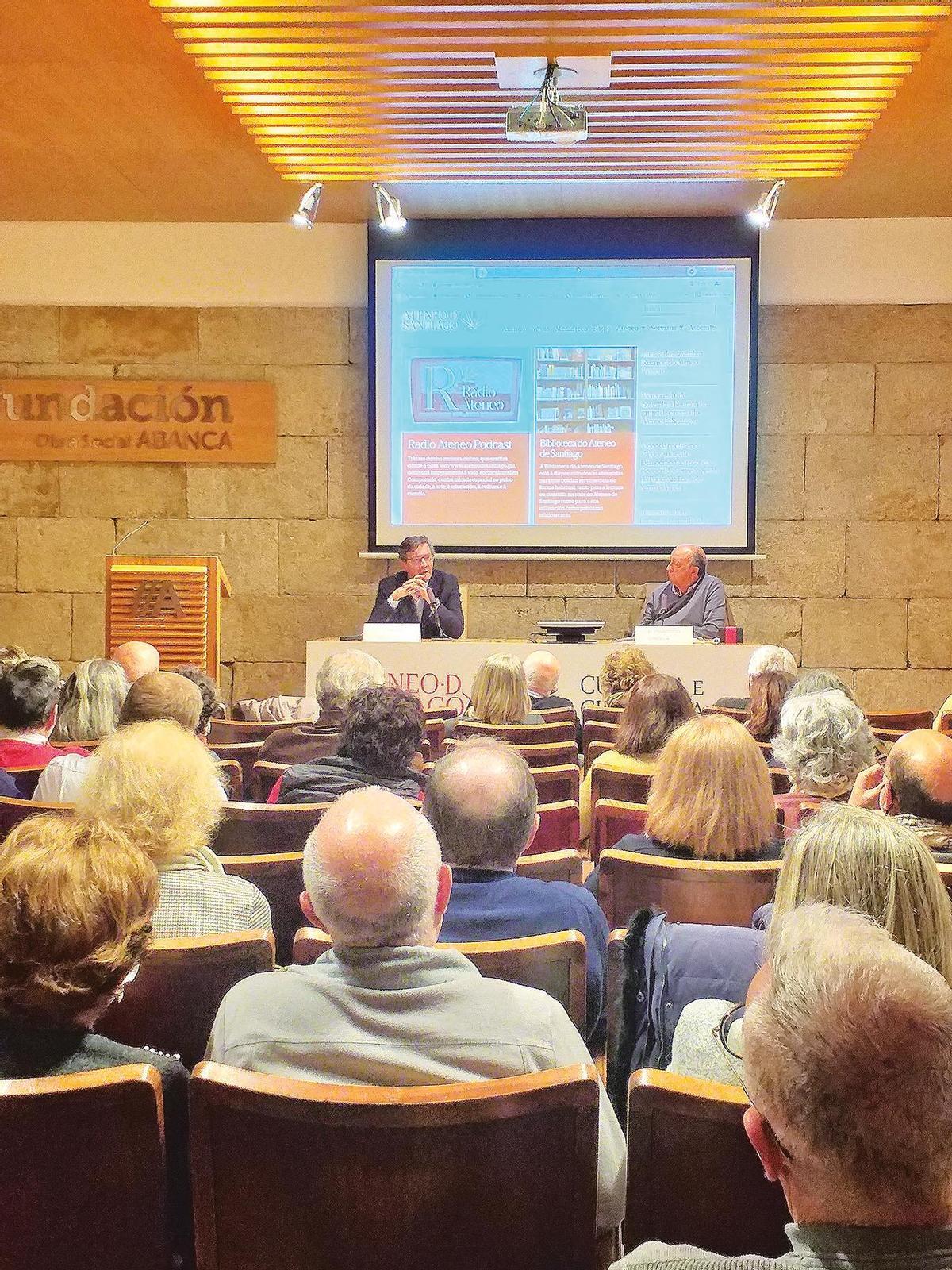 Fernando Vallespín, izquierda, y Francisco Candela