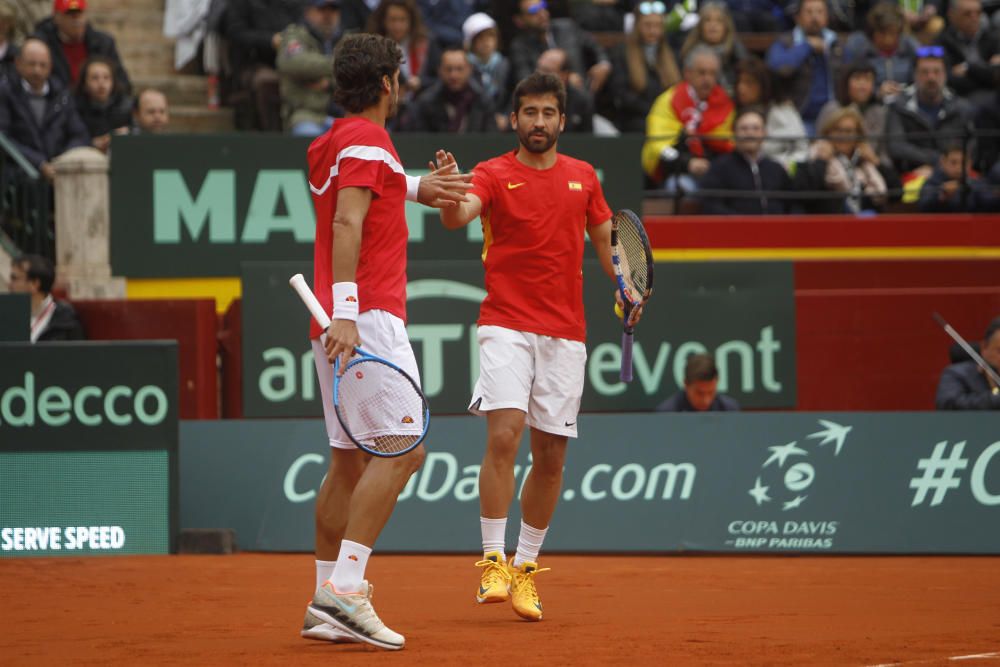 Partido de dobles España-Alemania