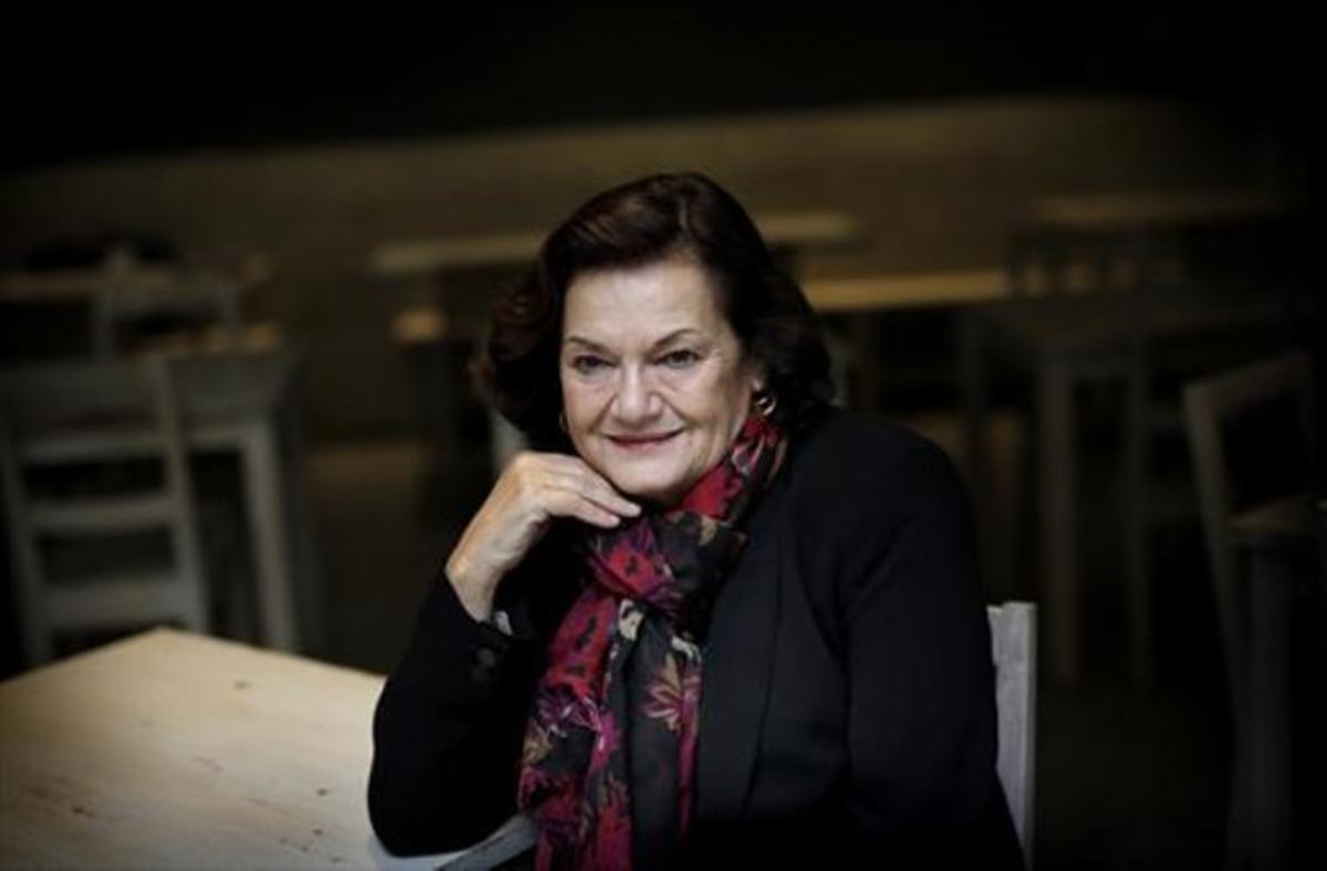 Élisabeth Roudinesco, durante su reciente visita a Madrid para promocionar la biografía de Freud.