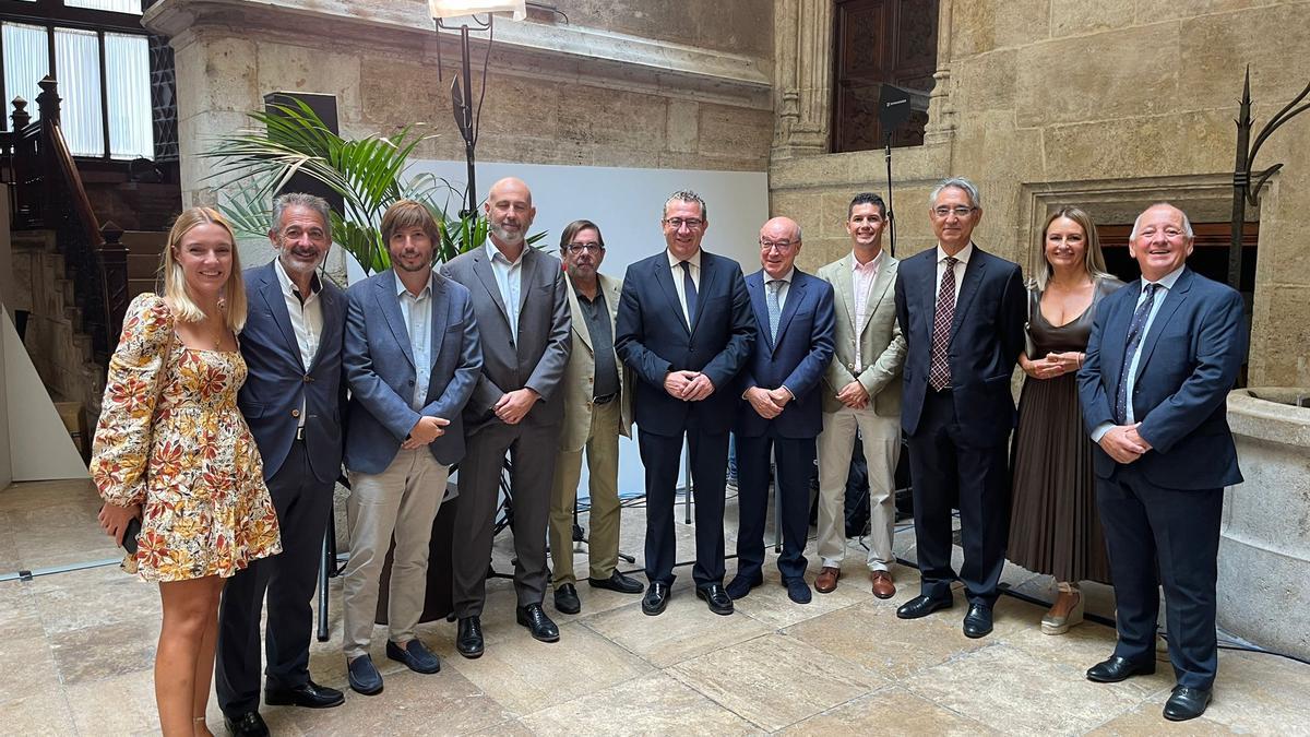 Asistentes a la entrega de premios de la Generalitat.