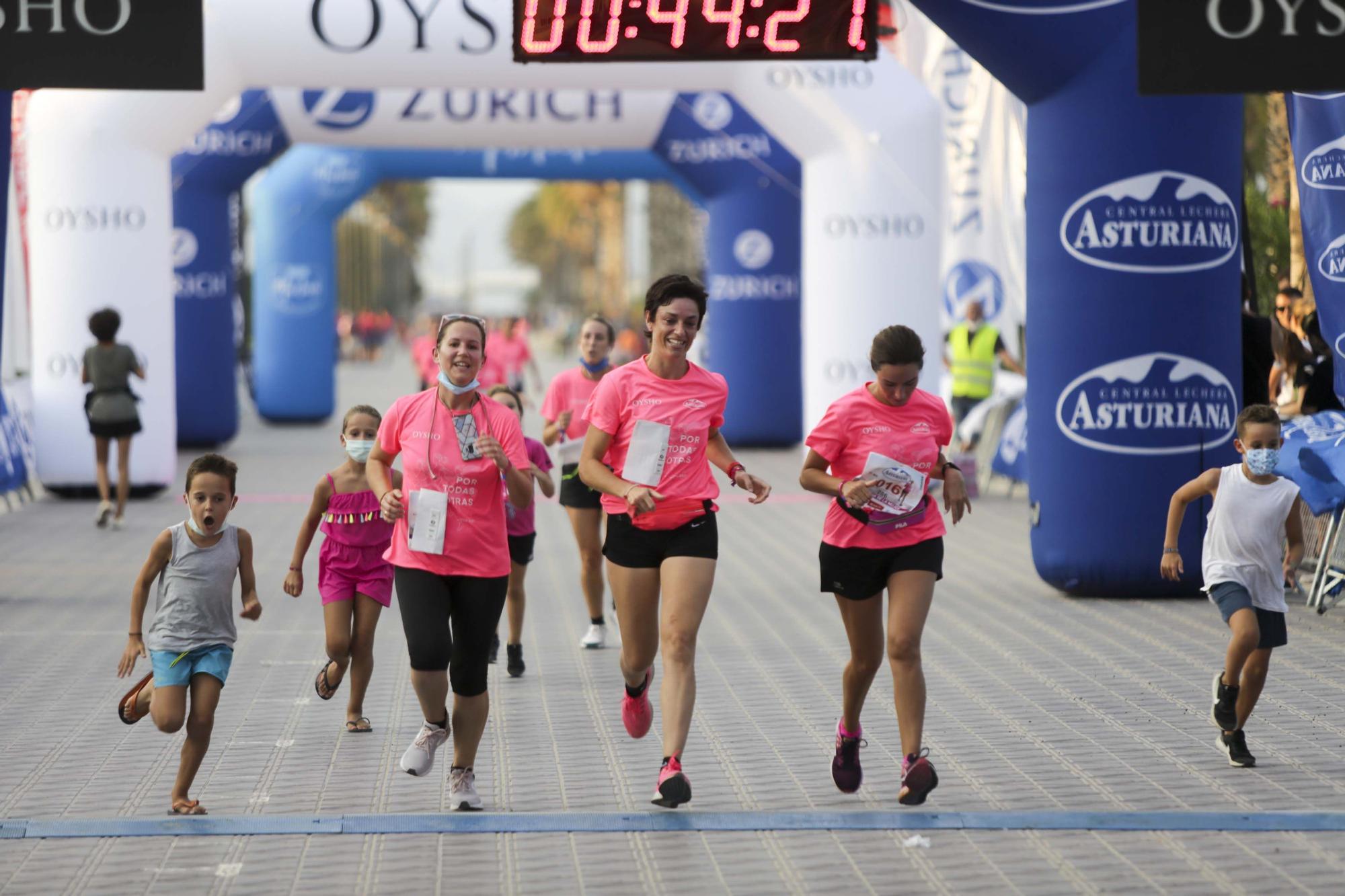 Las mejores imágenes de la carrera de la Mujer en València