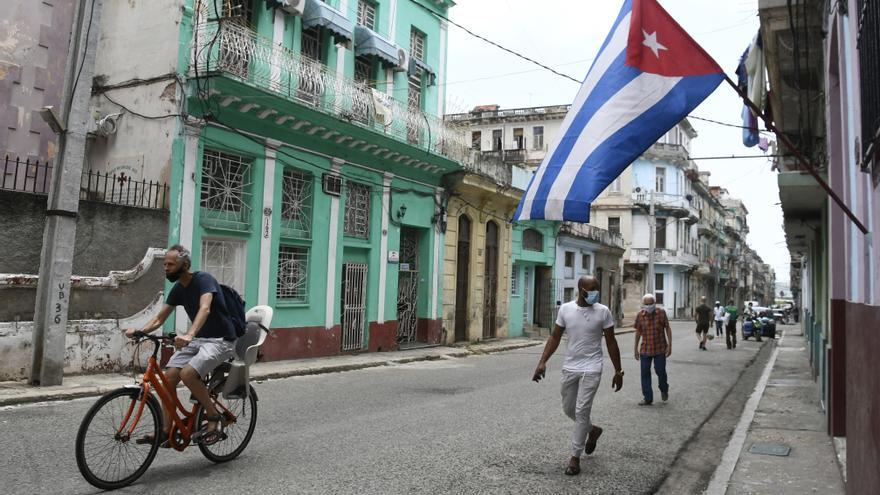 Una calle de La Habana.
