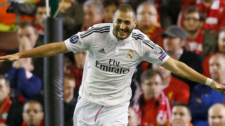 El delantero Karim Benzema. //Reuters