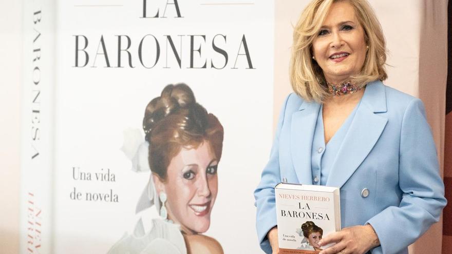 Guerra entre Nieves Herrero y Tita Cervera por la novela &#039;La baronesa&#039;