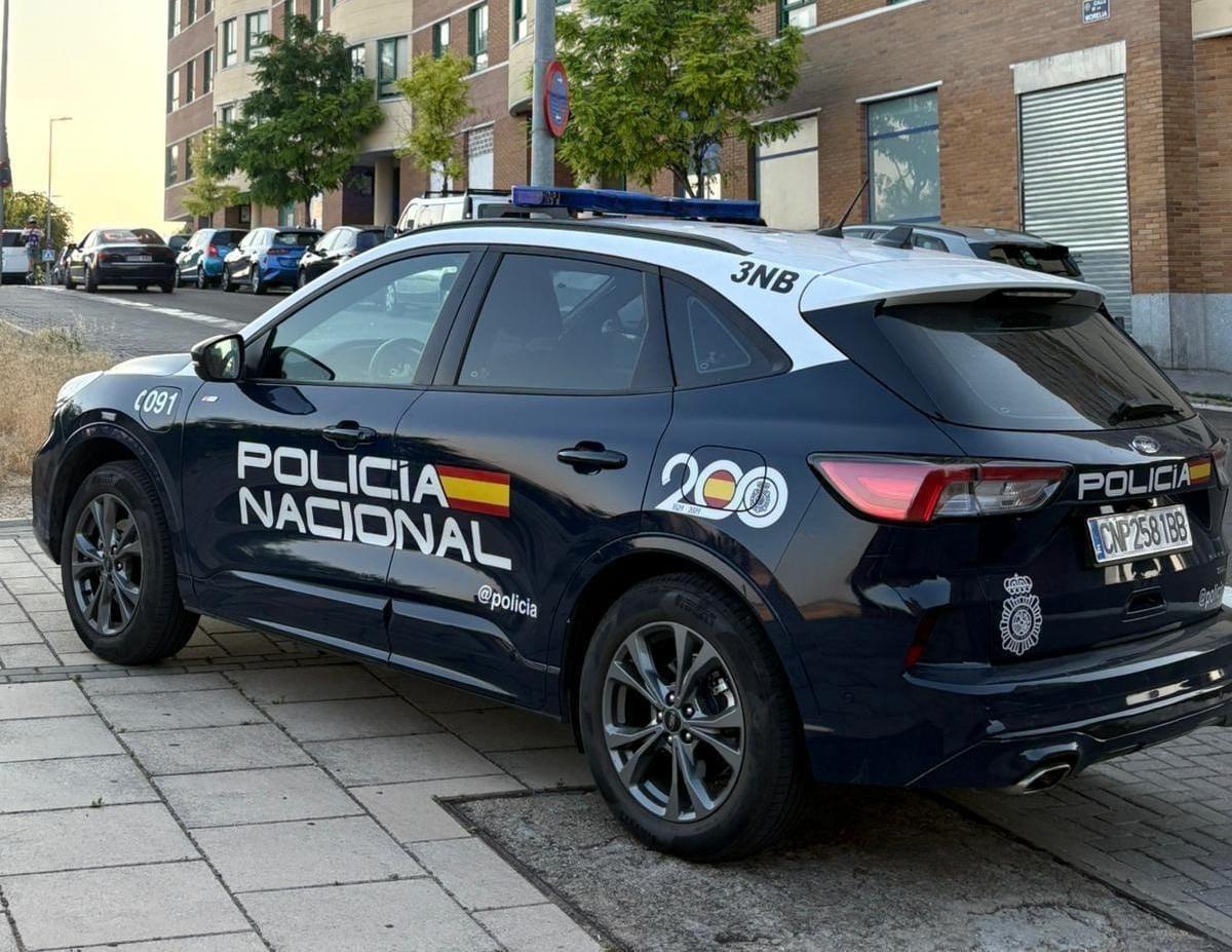 Coche de la Policía Nacional.