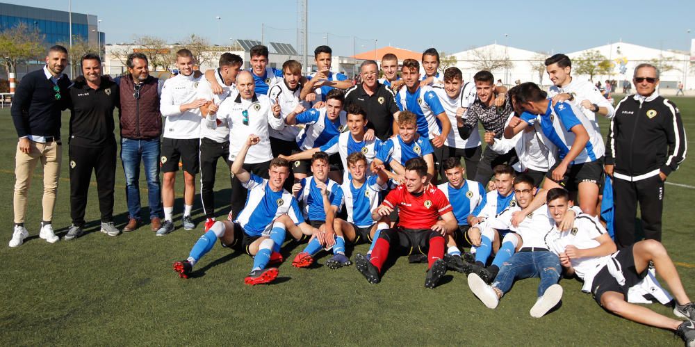 El Hercules Juvenil asciende a Division de Honor tras vencer por 2-0 al Alcoyano