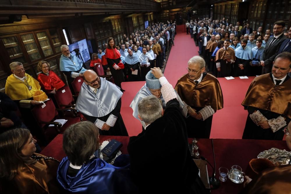 Investidura de los nuevos Honoris Causa de la Universidad de Oviedo