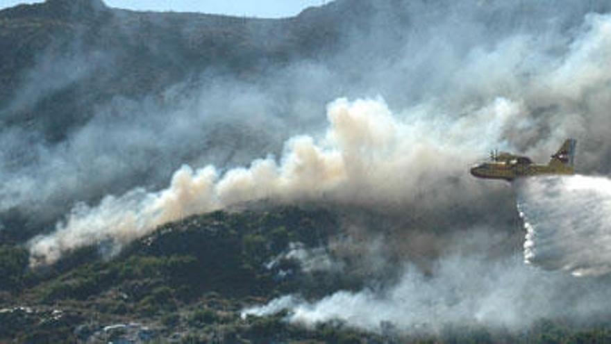 Estabilizado el incendio de Cala Torta