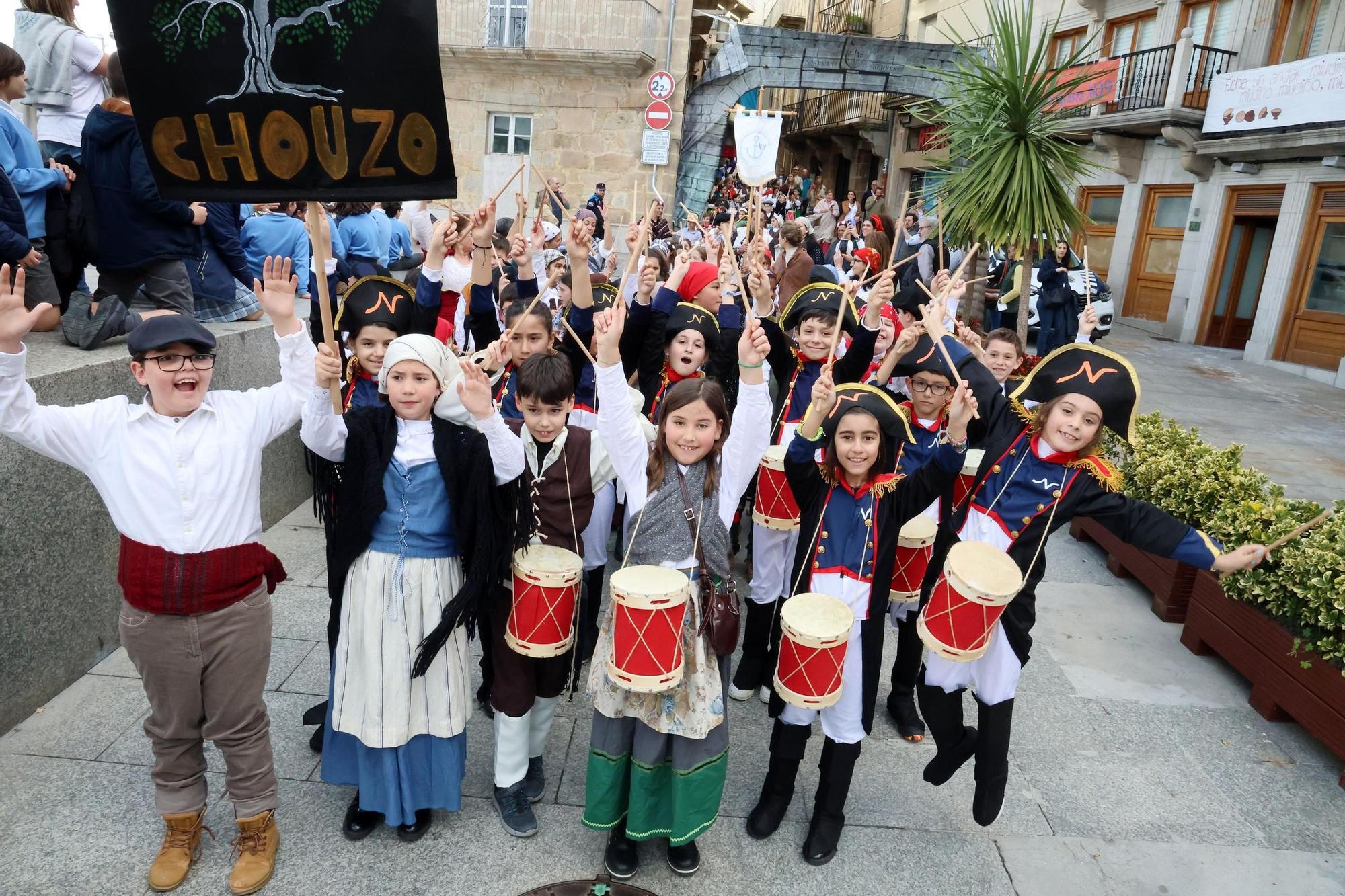 Los más pequeños protagonizan su 'Reconquistiña'