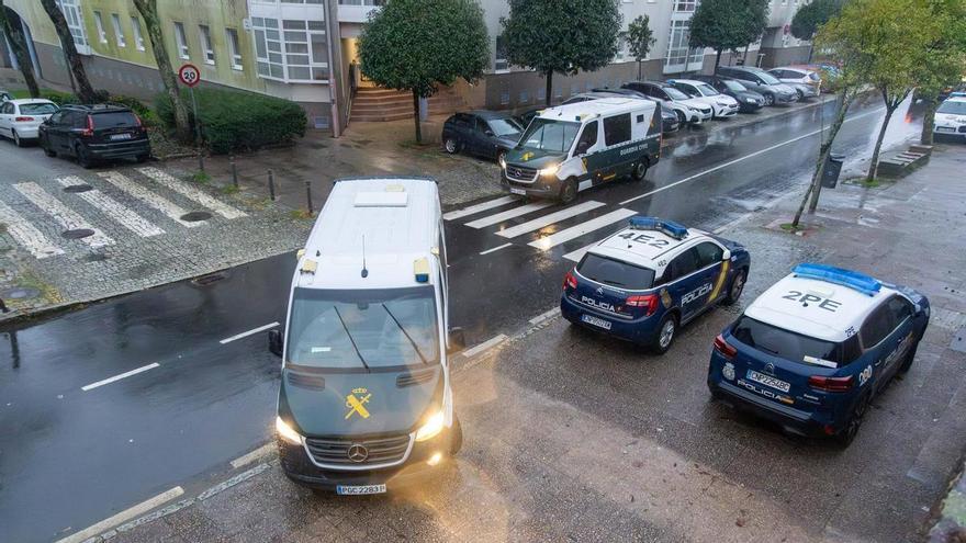 Prisión provisional para los tres hombres detenidos en Vigo por su presunta relación con atracos bancarios