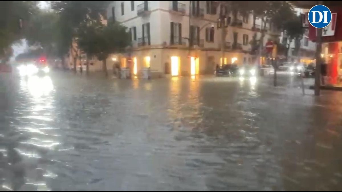 La dana regresa con furia y vuelve a inundar Ibiza y Formentera