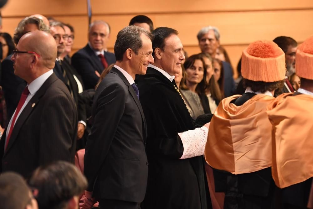 El rey Felipe VI inaugura el curso en A Coruña