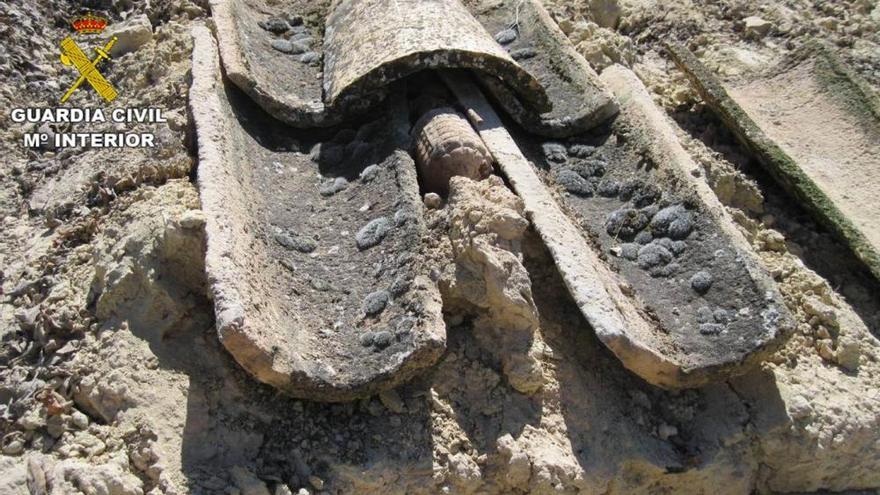 Desactivan en Relleu una granada utilizada por el bando republicano en la Guerra Civil