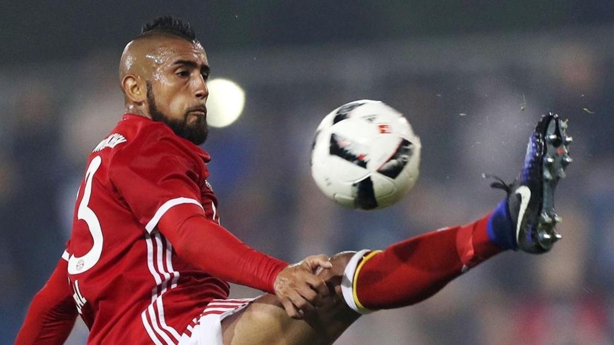 Arturo Vidal, centrocampista del Bayern