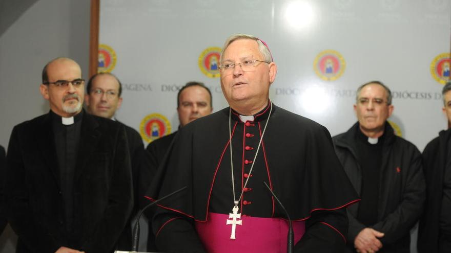 El obispo de la Diócesis de Cartagena.