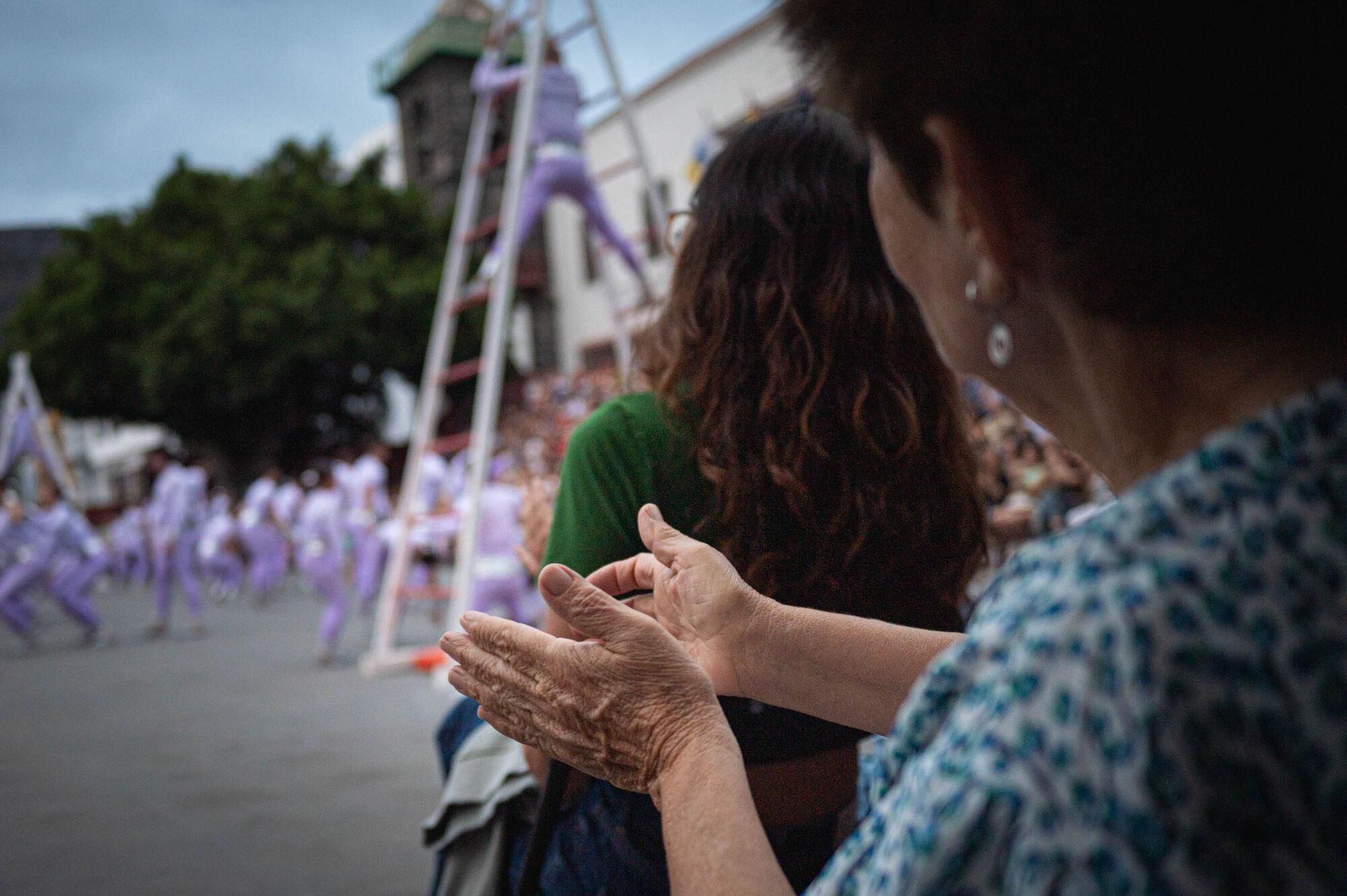 Los Acróbatas, en la Bajada de La Palma